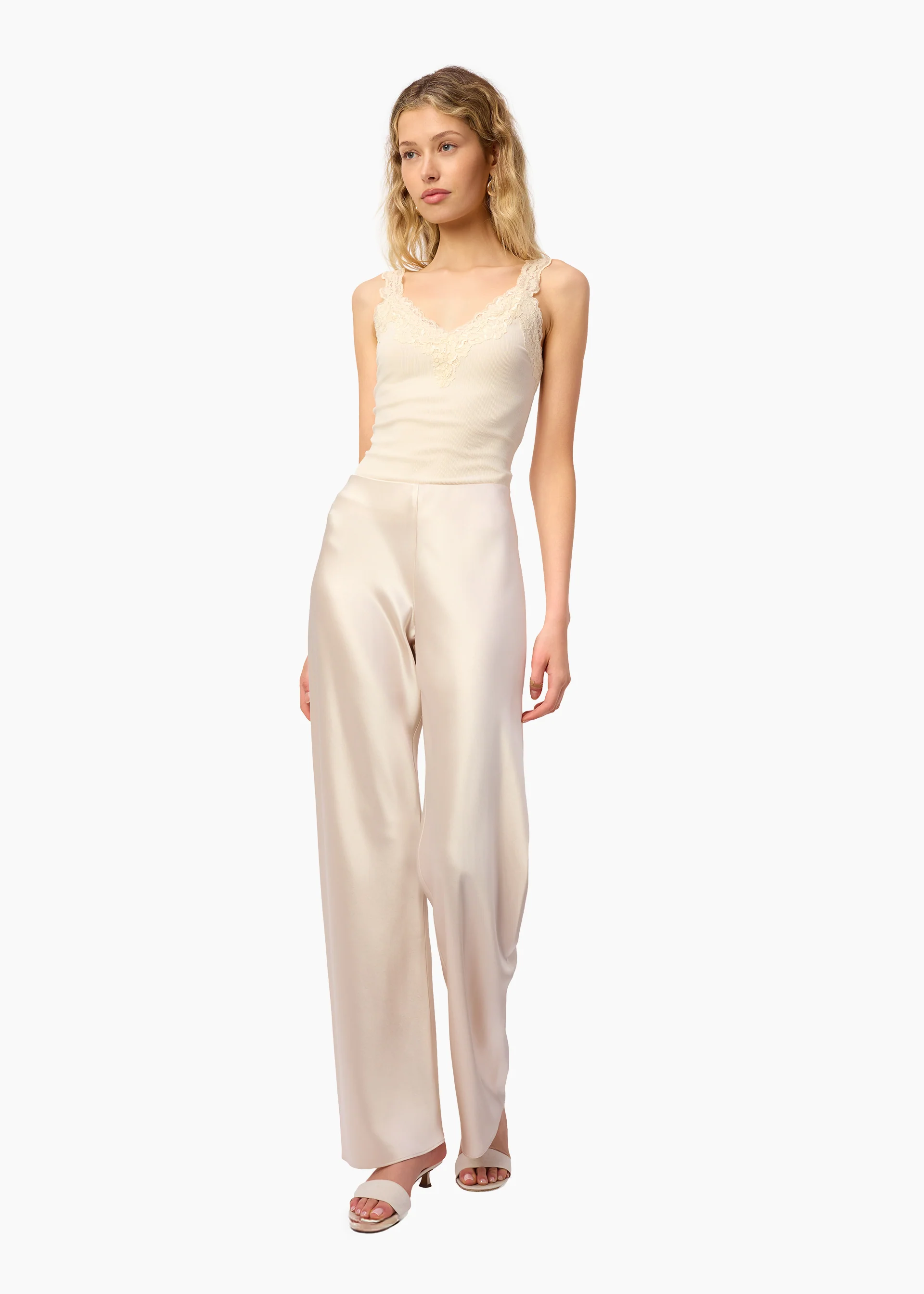 Bristol Mid Rise Pant Oat - Image 3