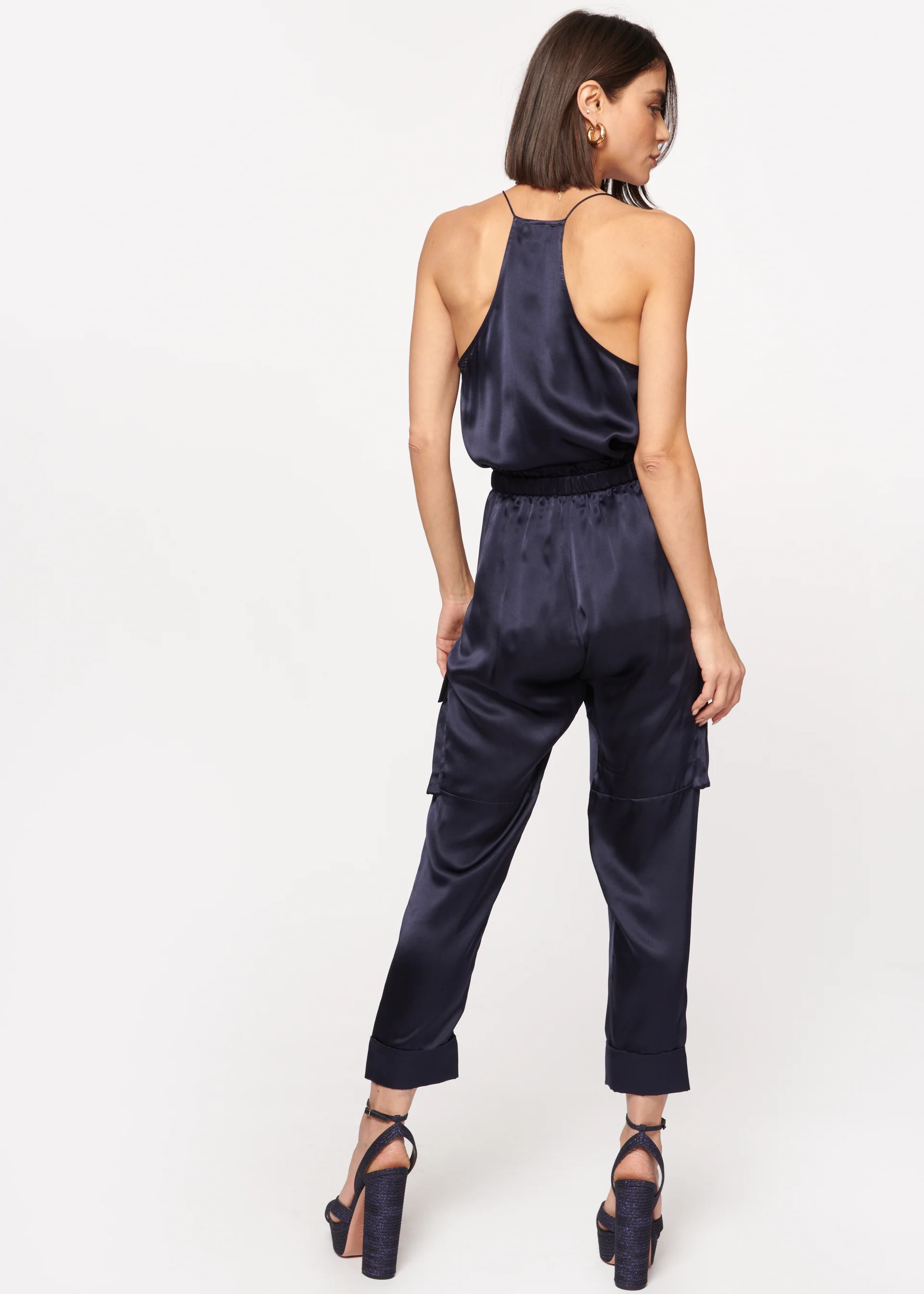 Carmen Cargo Pant Navy - Image 4