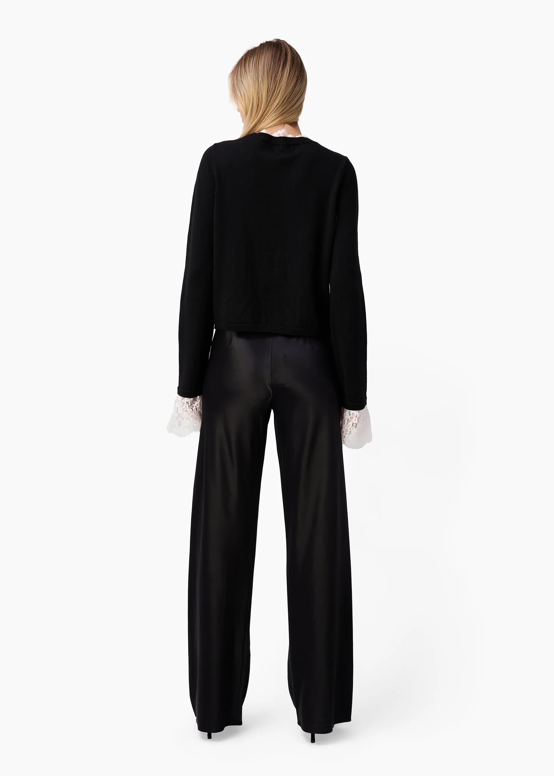 Eliana Cardigan Black/White - Image 5