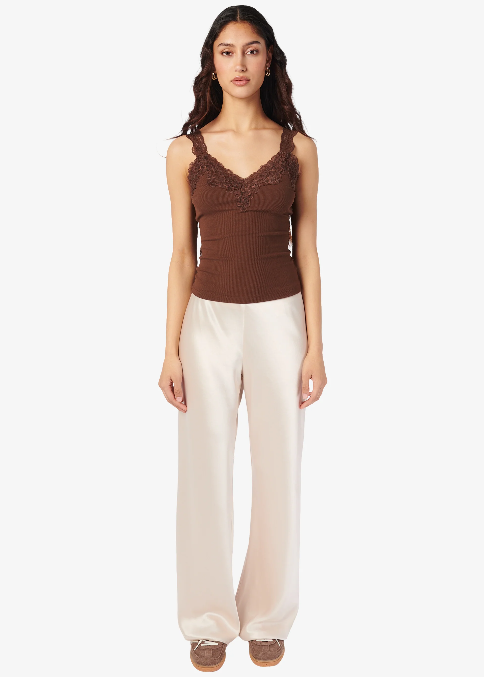 Lani Rib Knit Tank Malt - Image 3