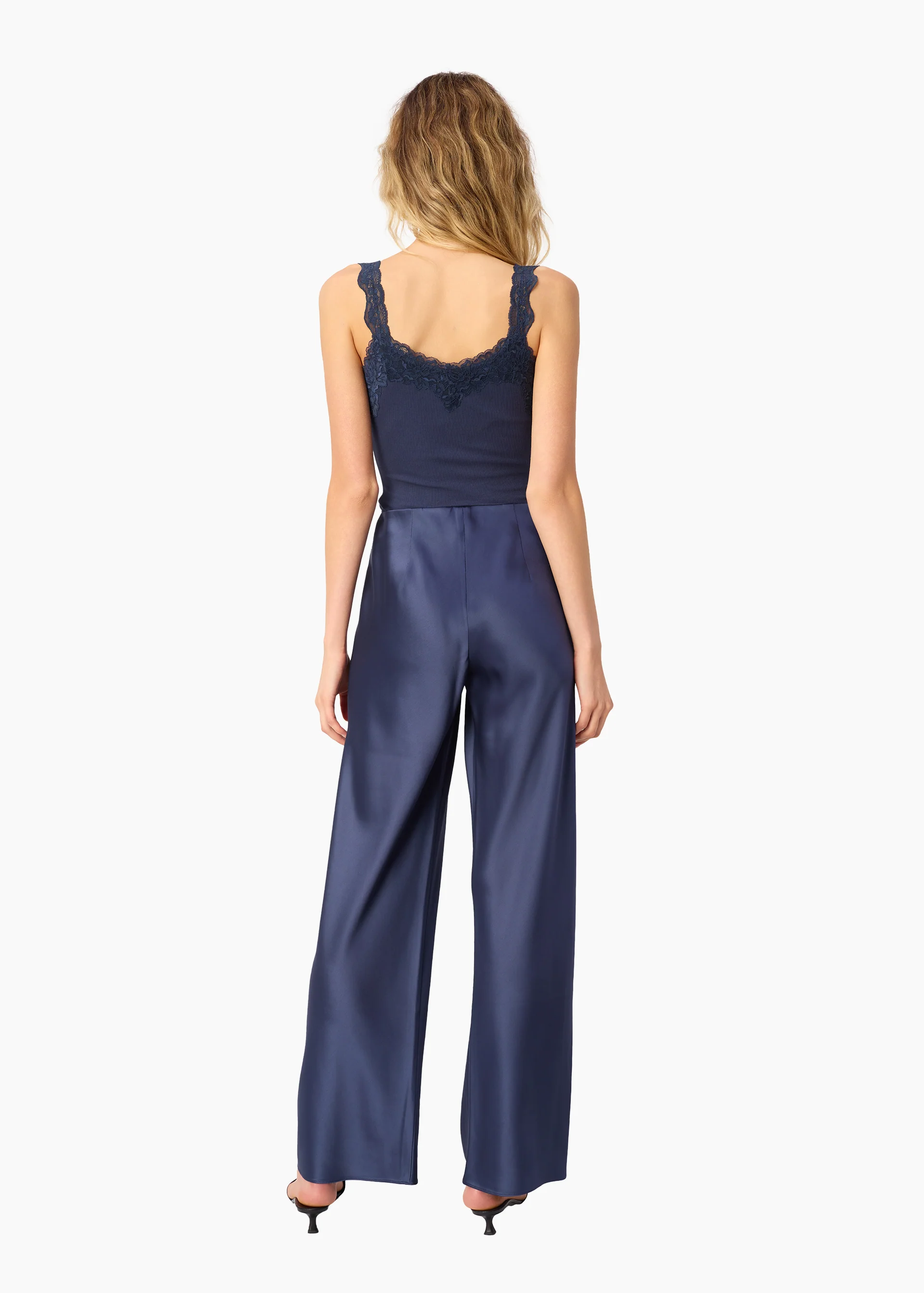 Lani Rib Knit Tank Harbor - Image 4