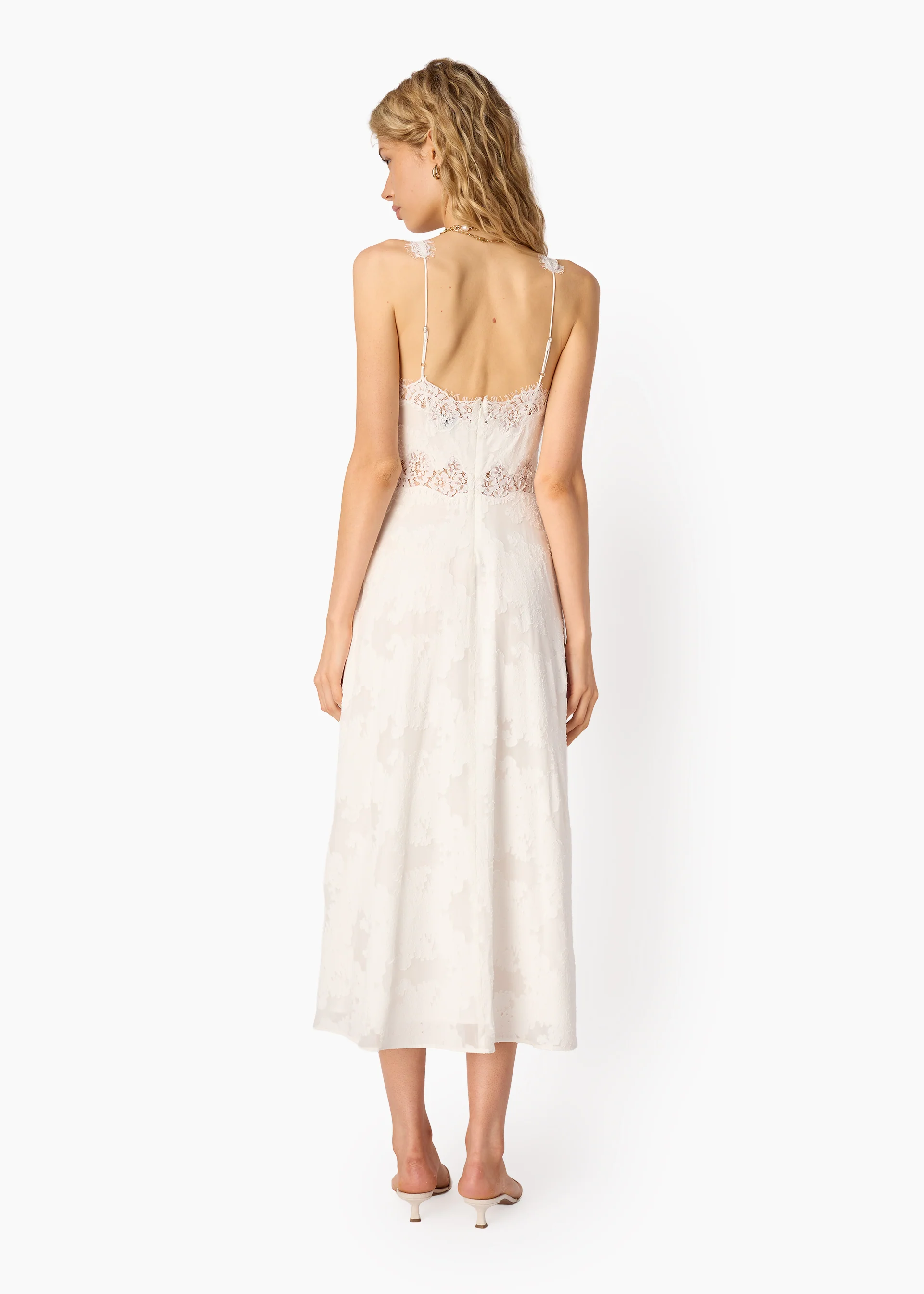 Larysa Midi Dress Macadamia - Image 4