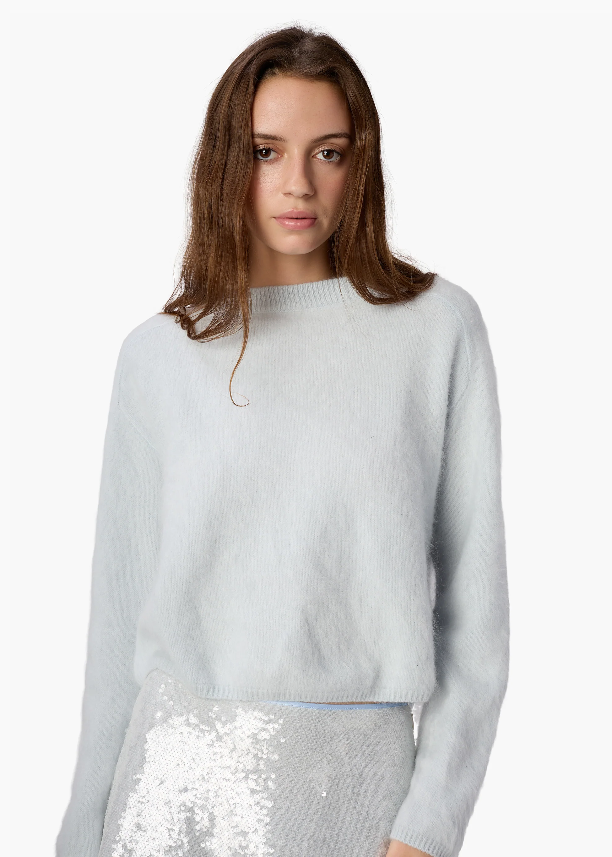Niall Cashmere Sweater Mint - Image 4