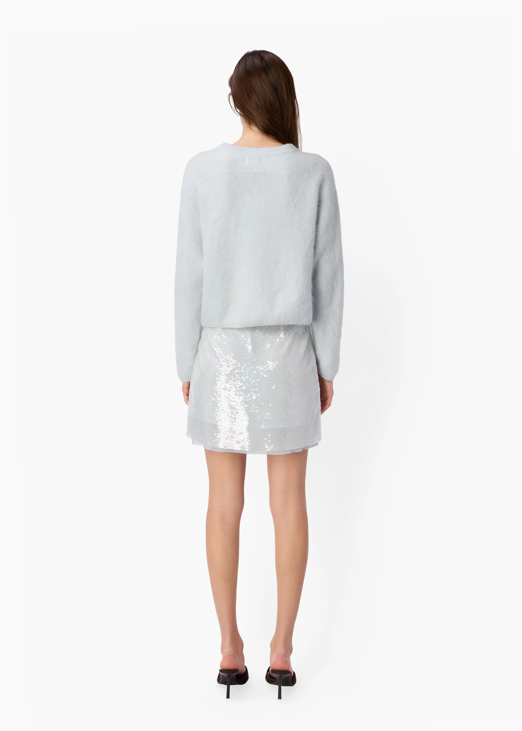 Niall Cashmere Sweater Mint - Image 6