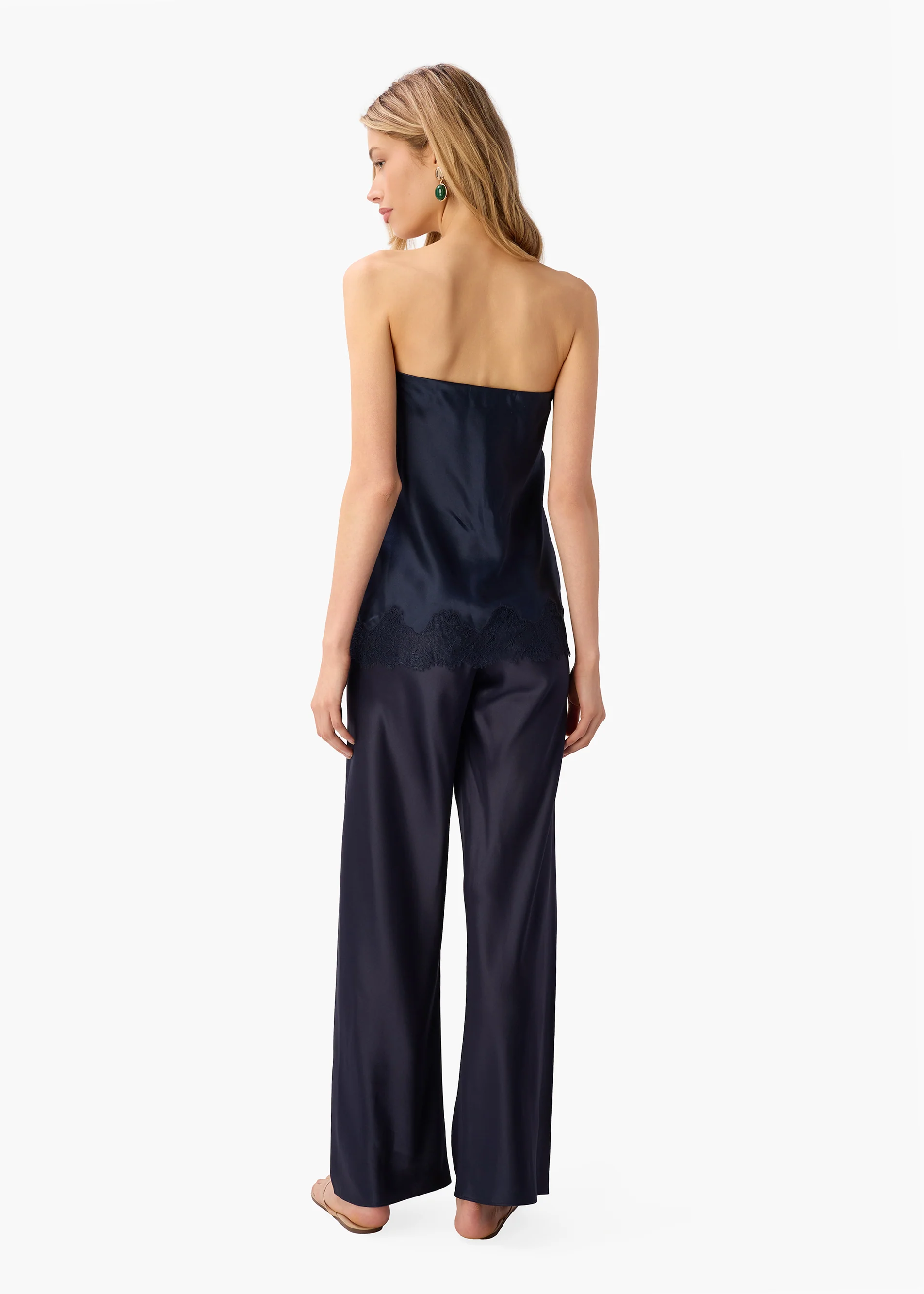 Odessa Strapless Camisole Dark Wash - Image 4