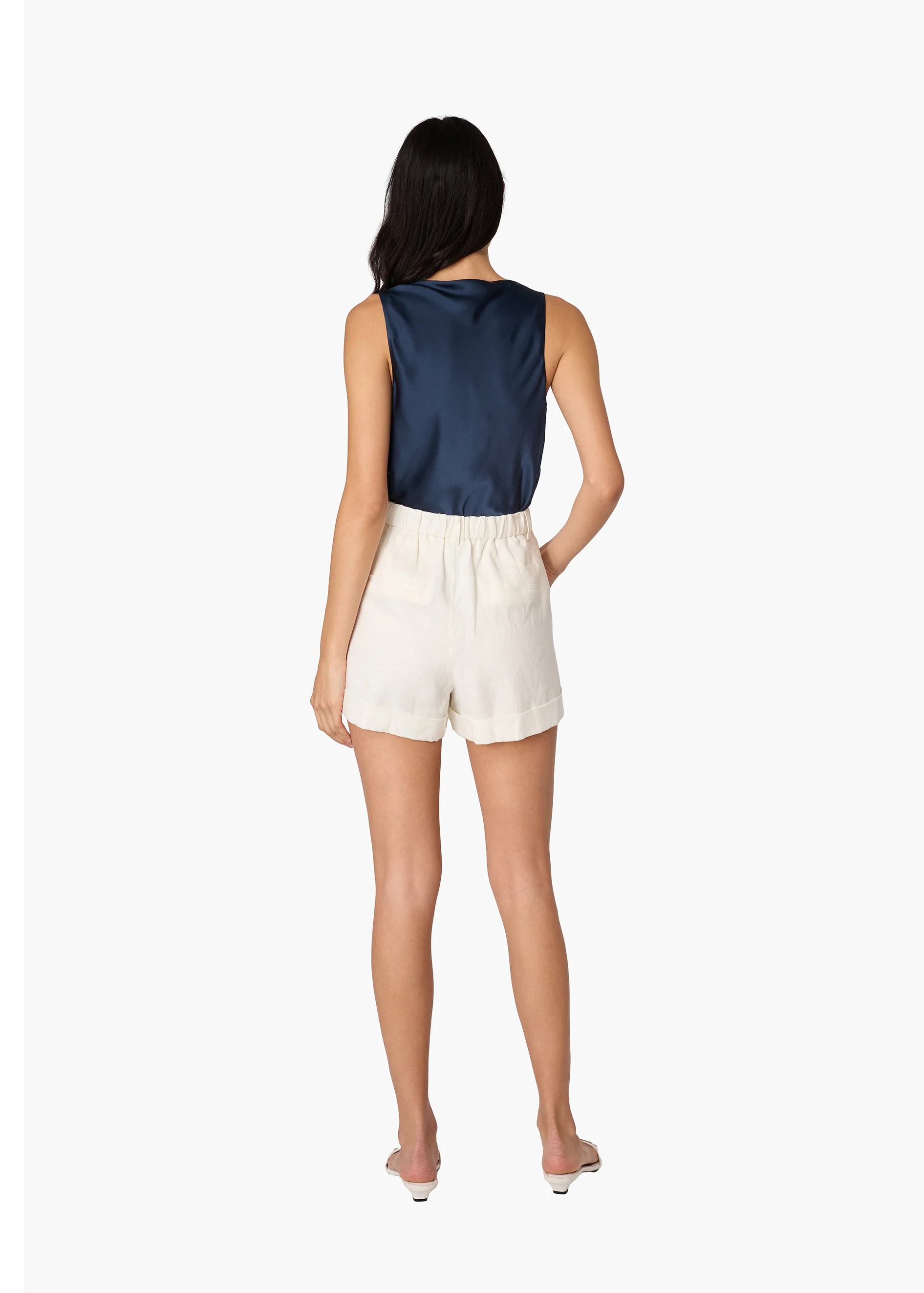 Ravi Linen Short Macadamia - Image 5