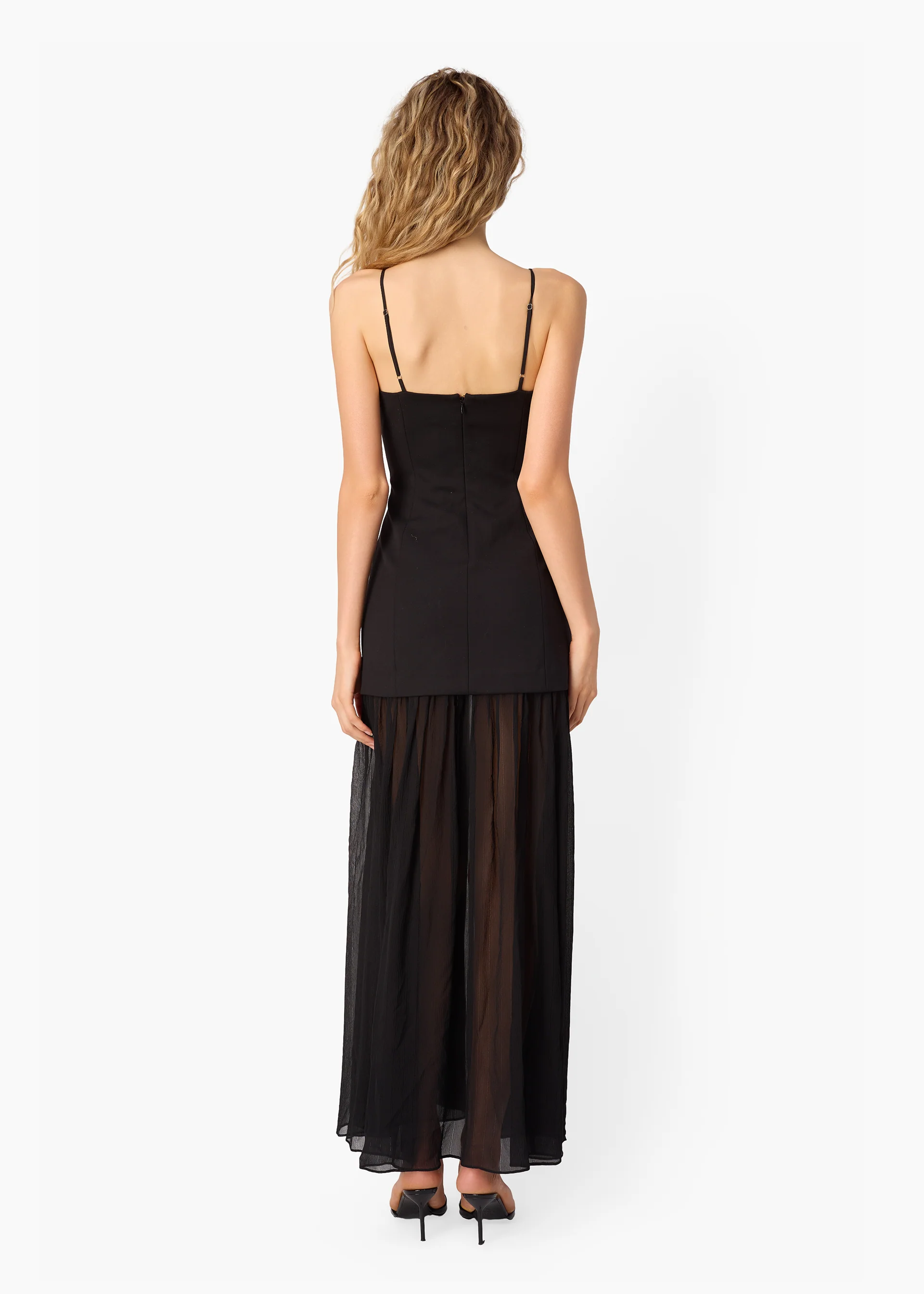 Susannah Maxi Dress Black - Image 3