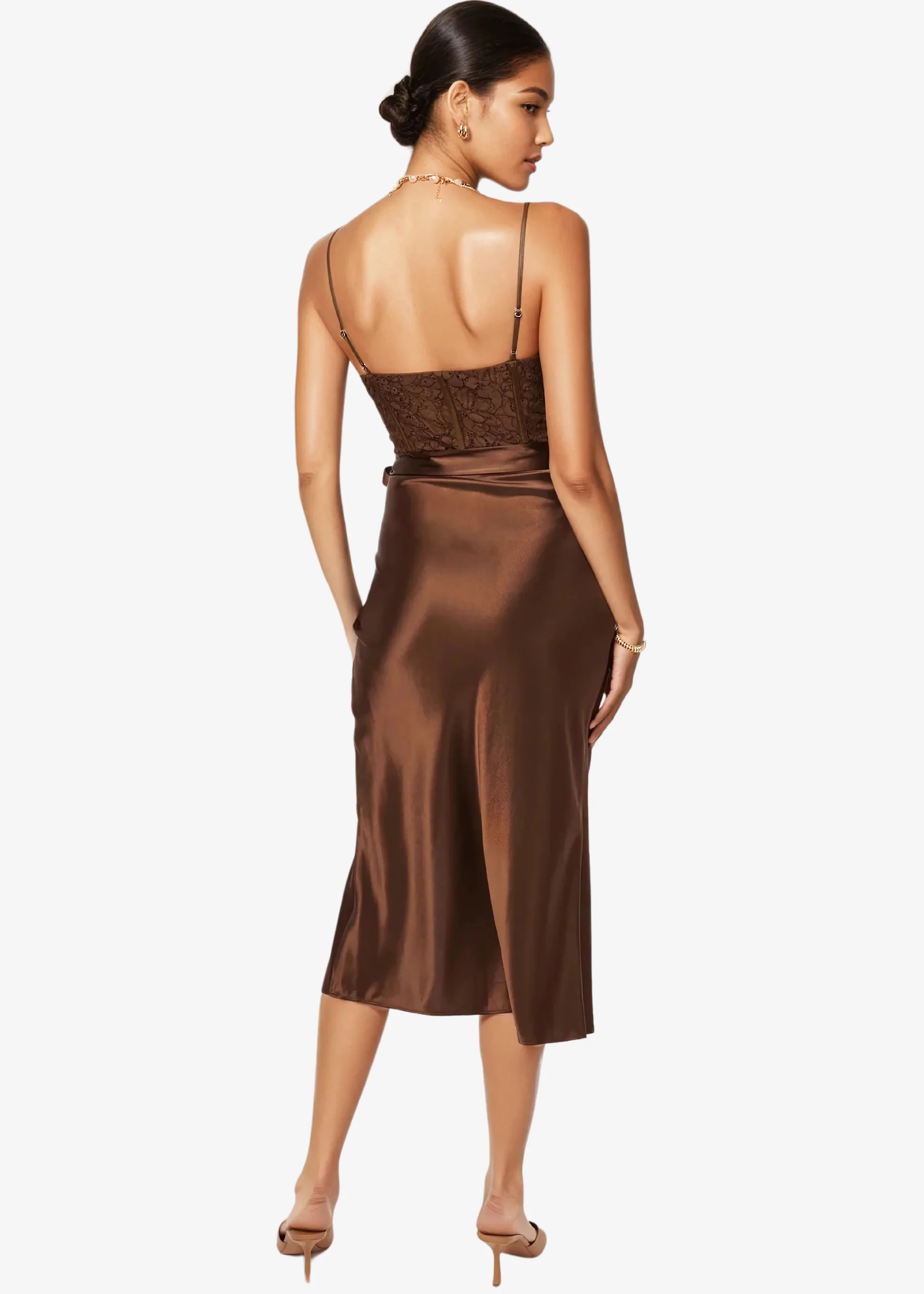 Tricia Corset Dress Chicory - Image 4